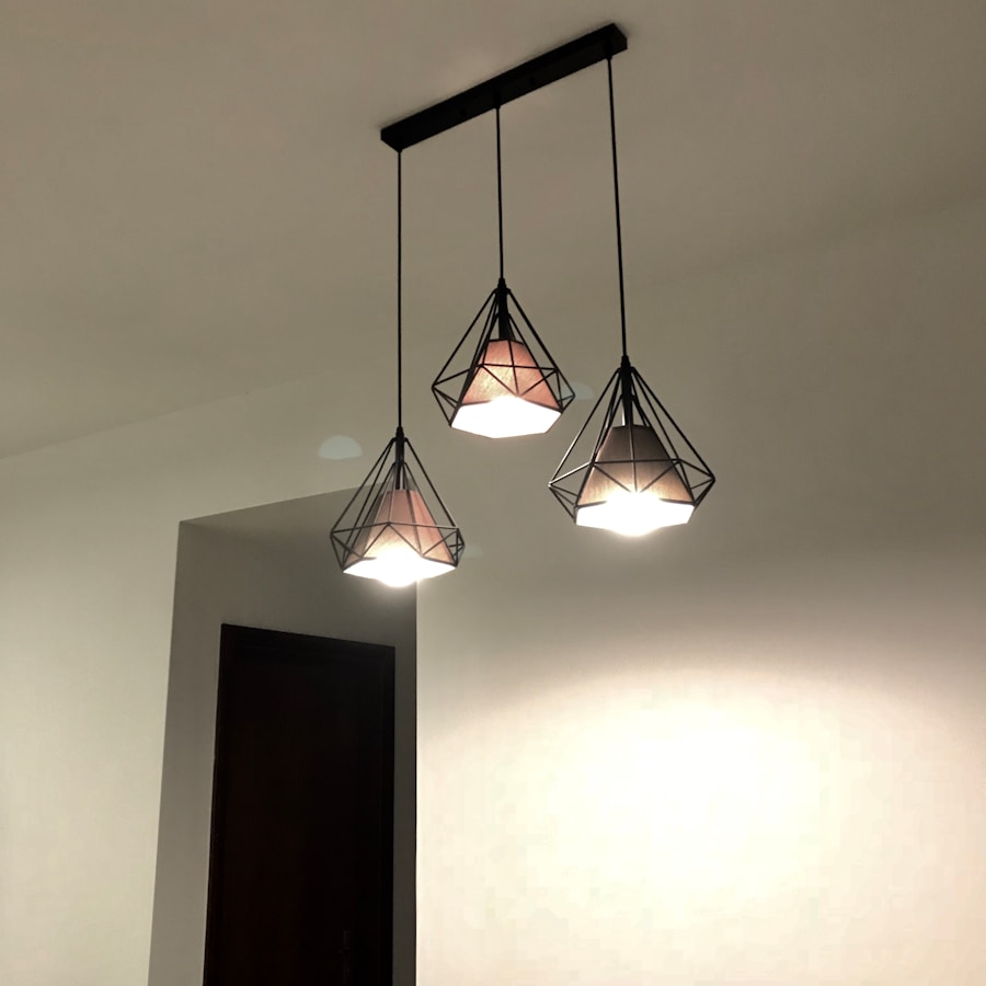 Photo "Luces planas brillantes en la cocina"